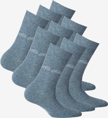 Chaussettes TOM TAILOR en bleu : devant