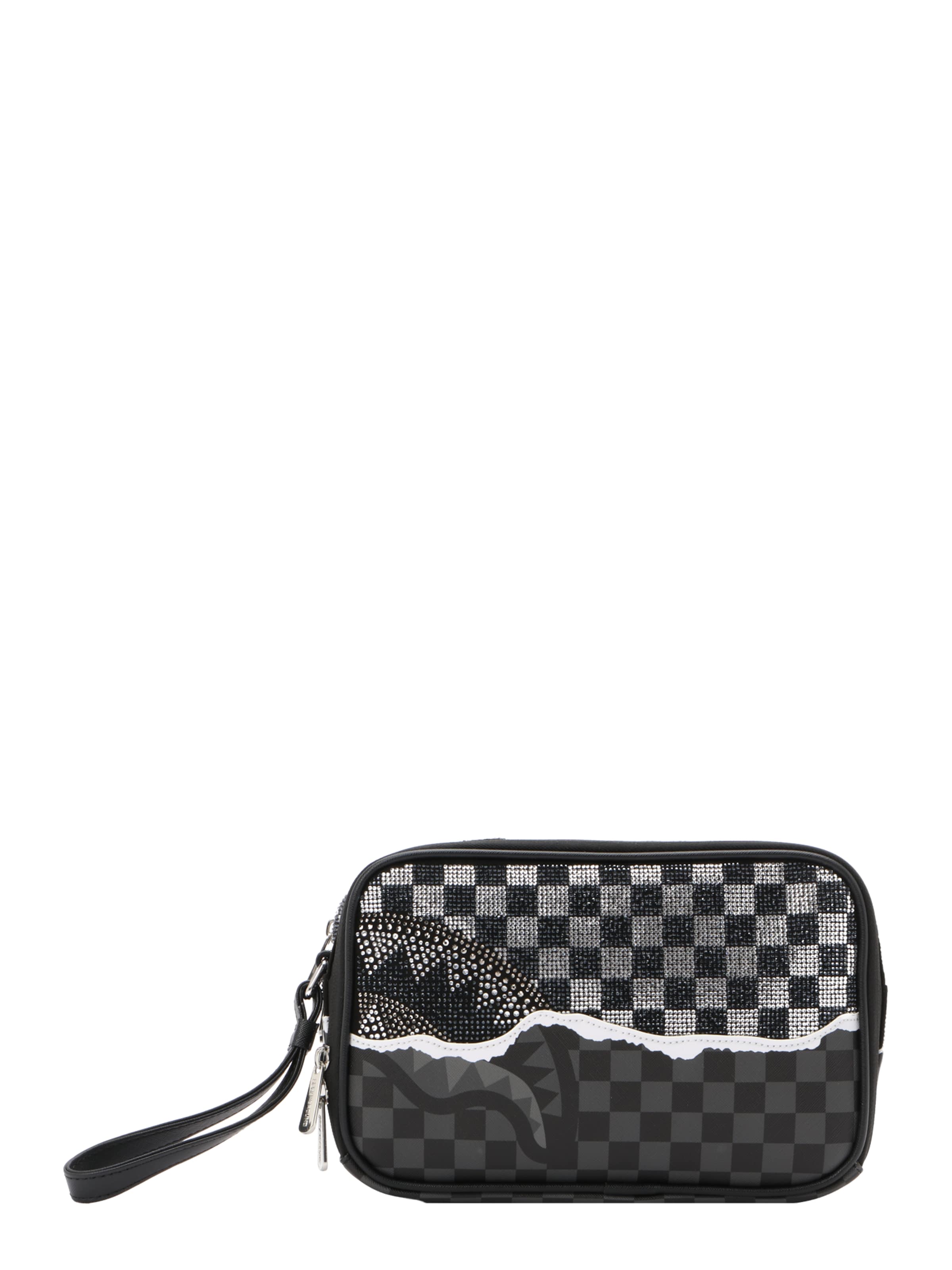 Sprayground Toiletry bag in Black: front