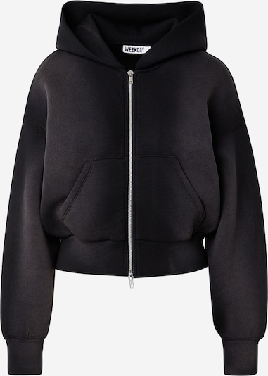 WEEKDAY Collegetakki 'Danni' värissä musta, Tuotenäkymä