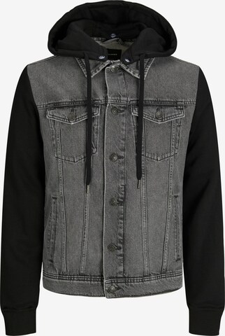 JACK & JONES Jacke 'JEAN' in Grau: predná strana