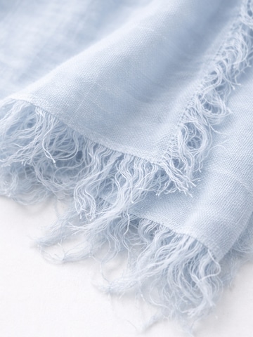 COLLEZIONE ALESSANDRO Scarf 'Schmeichler' in Blue