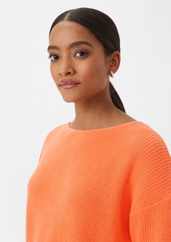 Pull-over comma casual identity en orange