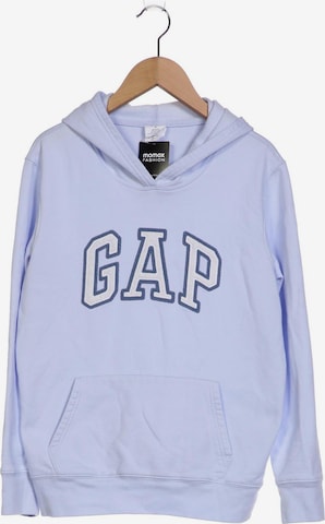 GAP Sweatshirt & Zip-Up Hoodie in M in Blue: front