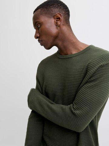 JACK & JONES Pullover in Grün