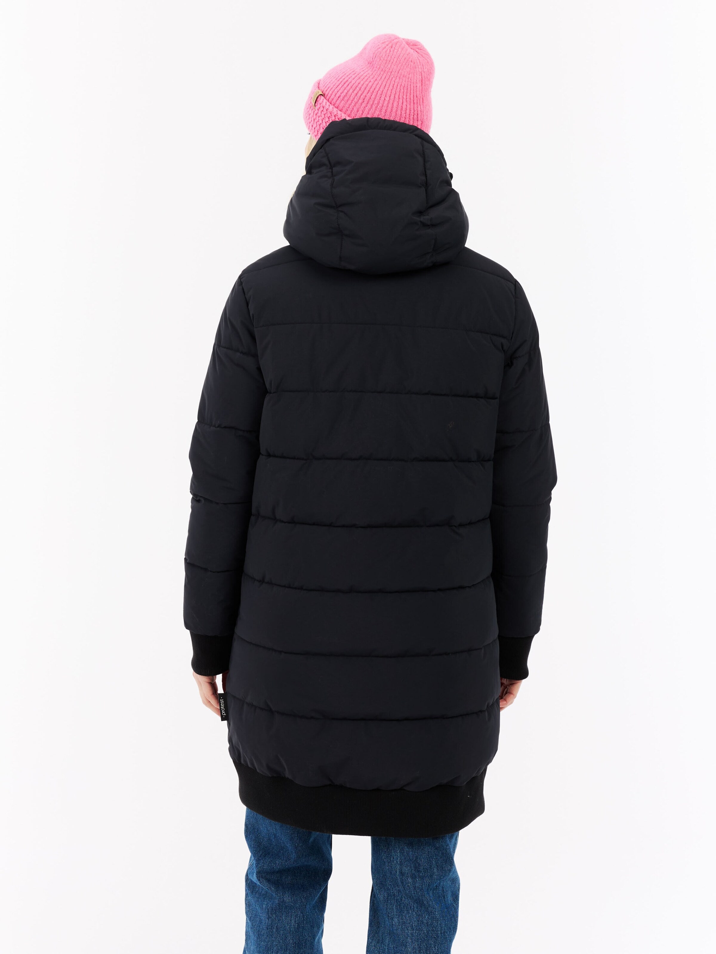Manteau d’hiver 'PRTKooky' PROTEST en noir