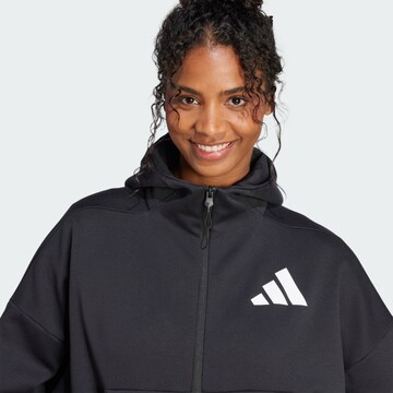 Giacca di felpa sportiva 'Z.N.E.' di ADIDAS SPORTSWEAR in nero