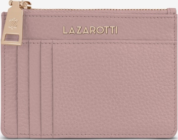 Astuccio 'Bologna' di Lazarotti in rosa: frontale