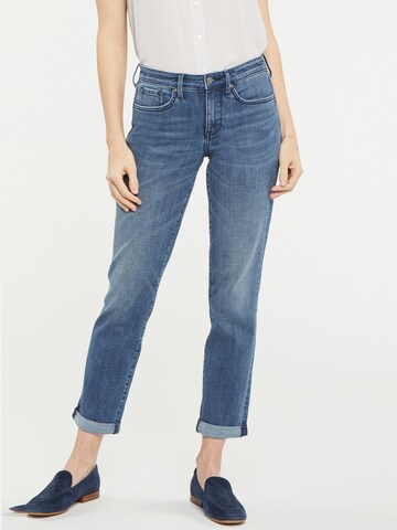 NYDJ Slimfit Jeans in Blauw: voorkant