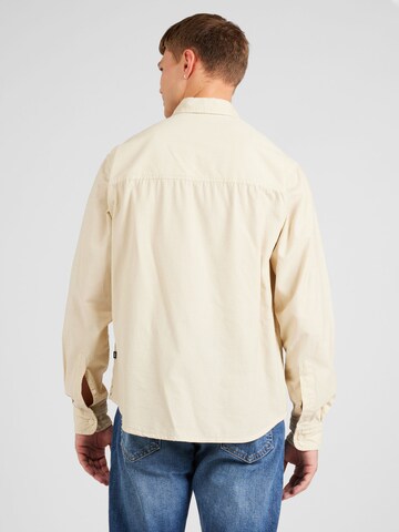 BOSS - Regular Fit Camisa 'OWEN' em bege