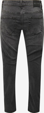 Only & Sons regular Jeans i grå