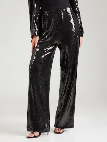 VERSTIQUE Loosefit Hose in Schwarz: Vorderseite