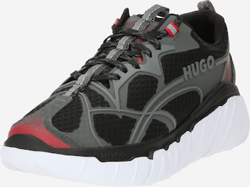 HUGO Red - Zapatillas deportivas bajas 'Xeno Runn' en negro: frente