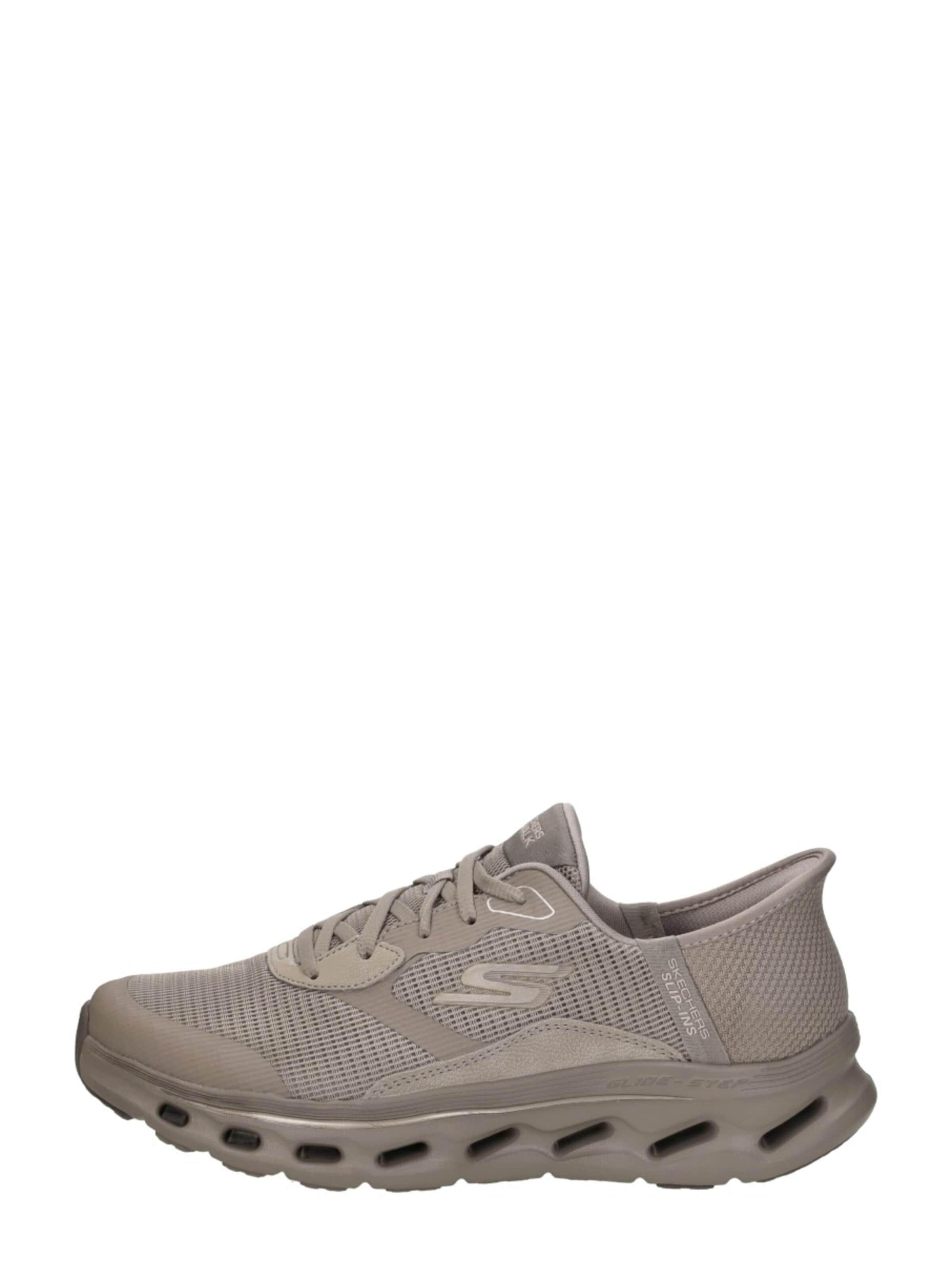 Baskets basses 'Slip-Ins: Go Walk Glide' SKECHERS en gris : devant
