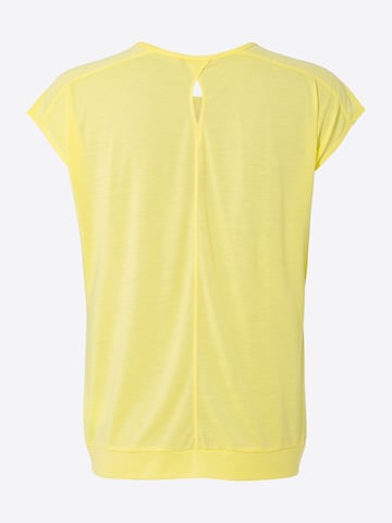 VAUDE Performance Shirt 'Skomer' in Yellow