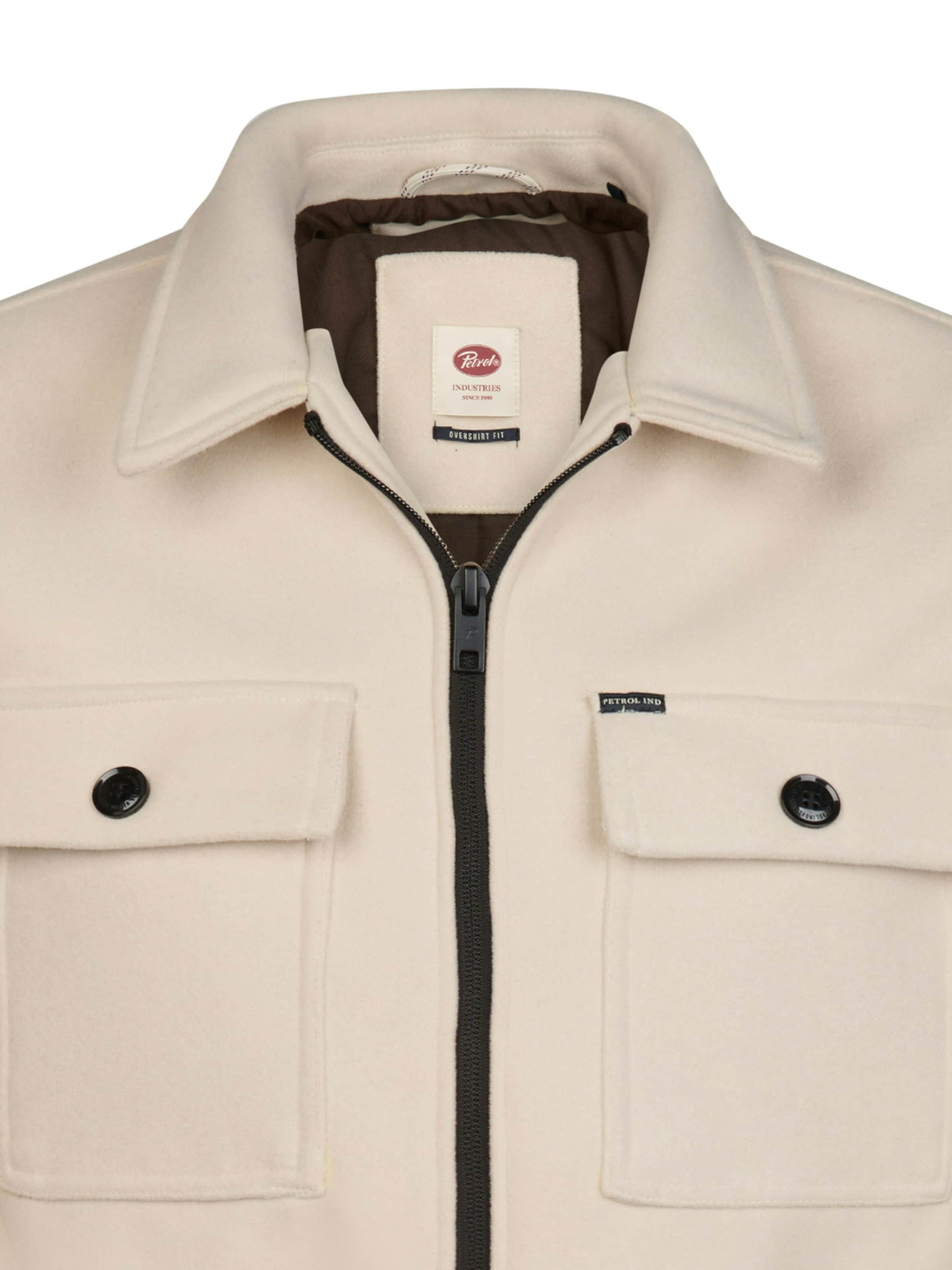 Veste mi-saison Petrol Industries en blanc