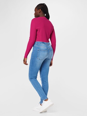 ONLY Carmakoma Slimfit Jeans 'CARHUBA' in Blauw