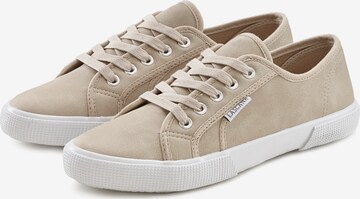 LASCANA Sneaker in Beige