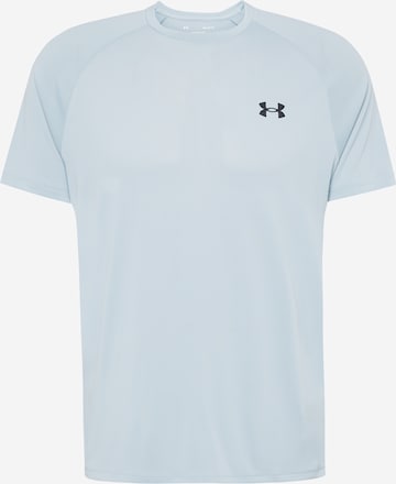 UNDER ARMOUR Regular Fit Sportshirt 'Tech 2.0' in Blau: predná strana