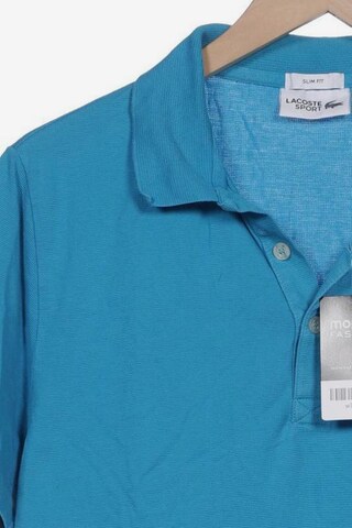 Lacoste Sport Shirt in XL in Blue
