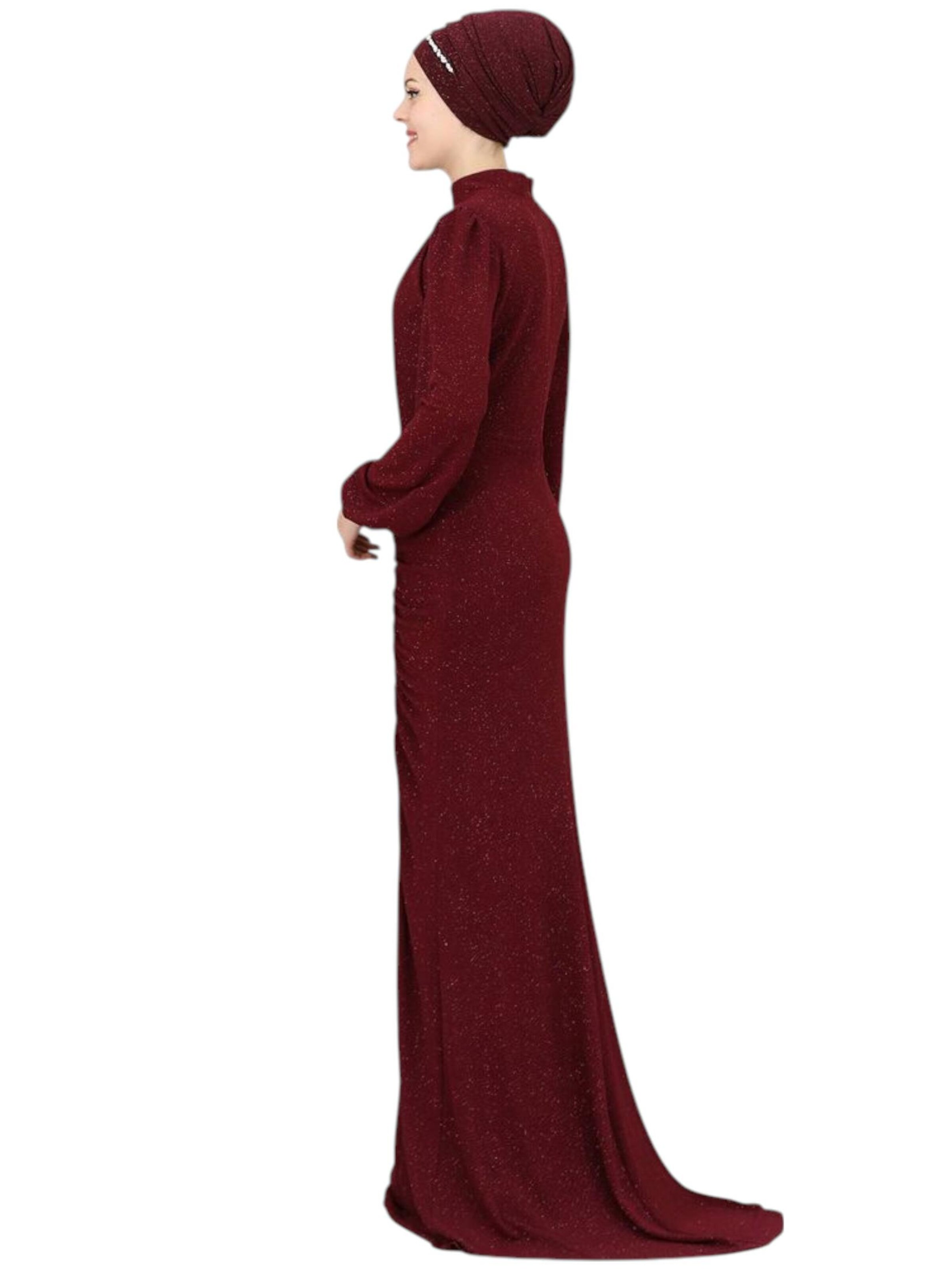 fashionshowcase Avondjurk 'RÜYA' in Rood