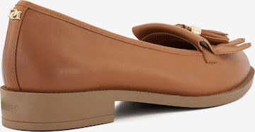 Dune LONDON Slipper 'GRANTHAMS' – hnědá