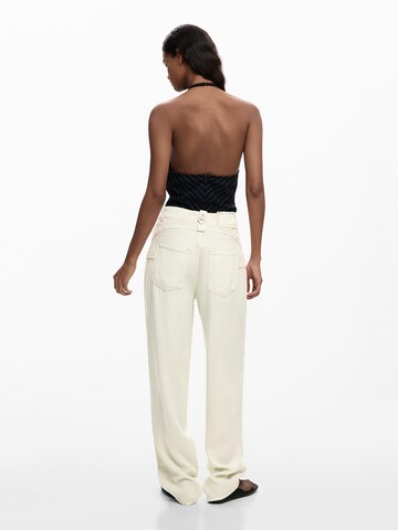 Regular Jean Desigual en blanc