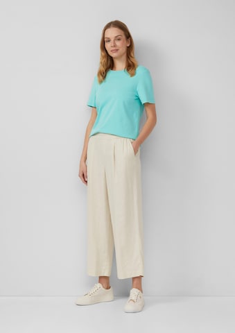 s.Oliver Regular Bandplooibroek in Beige: voorkant