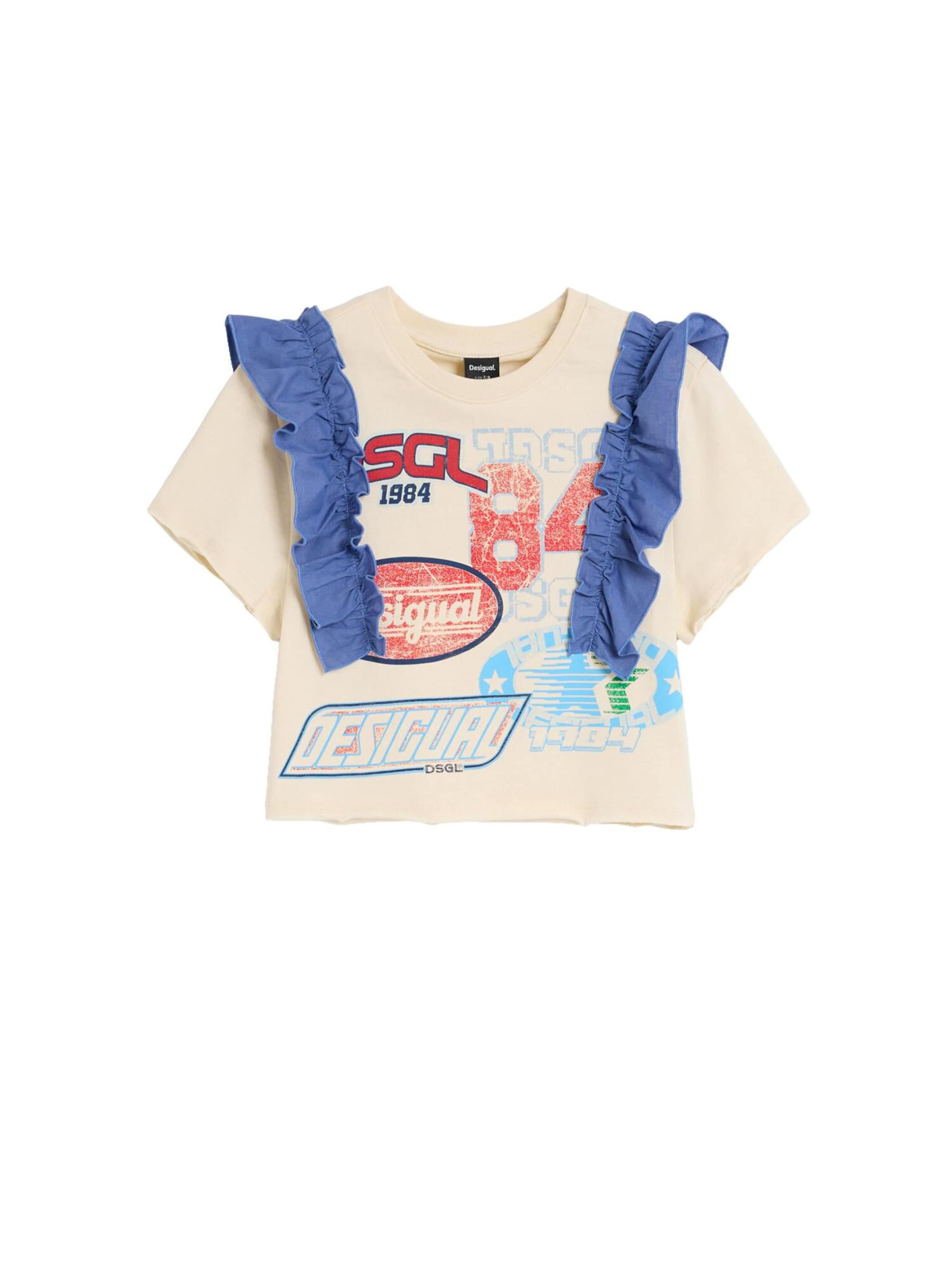 Desigual Shirt in Wit: voorkant