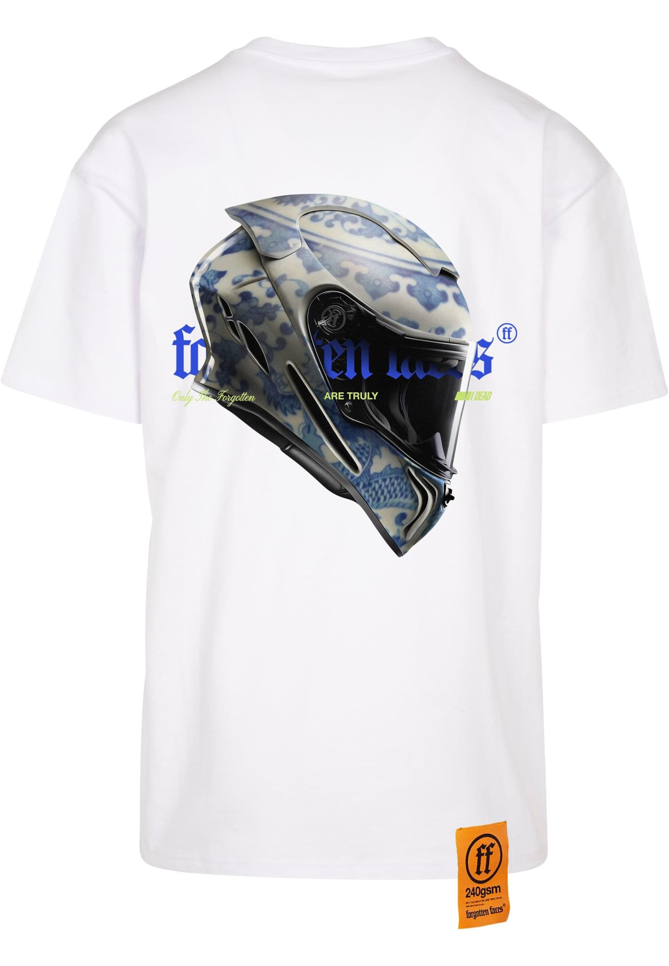 T-Shirt 'Formel' Forgotten Faces en blanc : devant