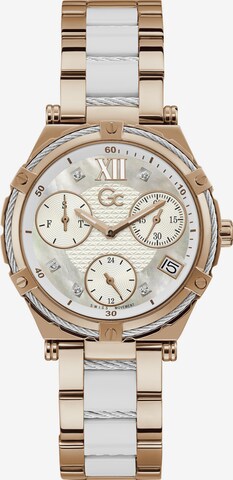 Gc Analog Watch 'CableSport' in Gold