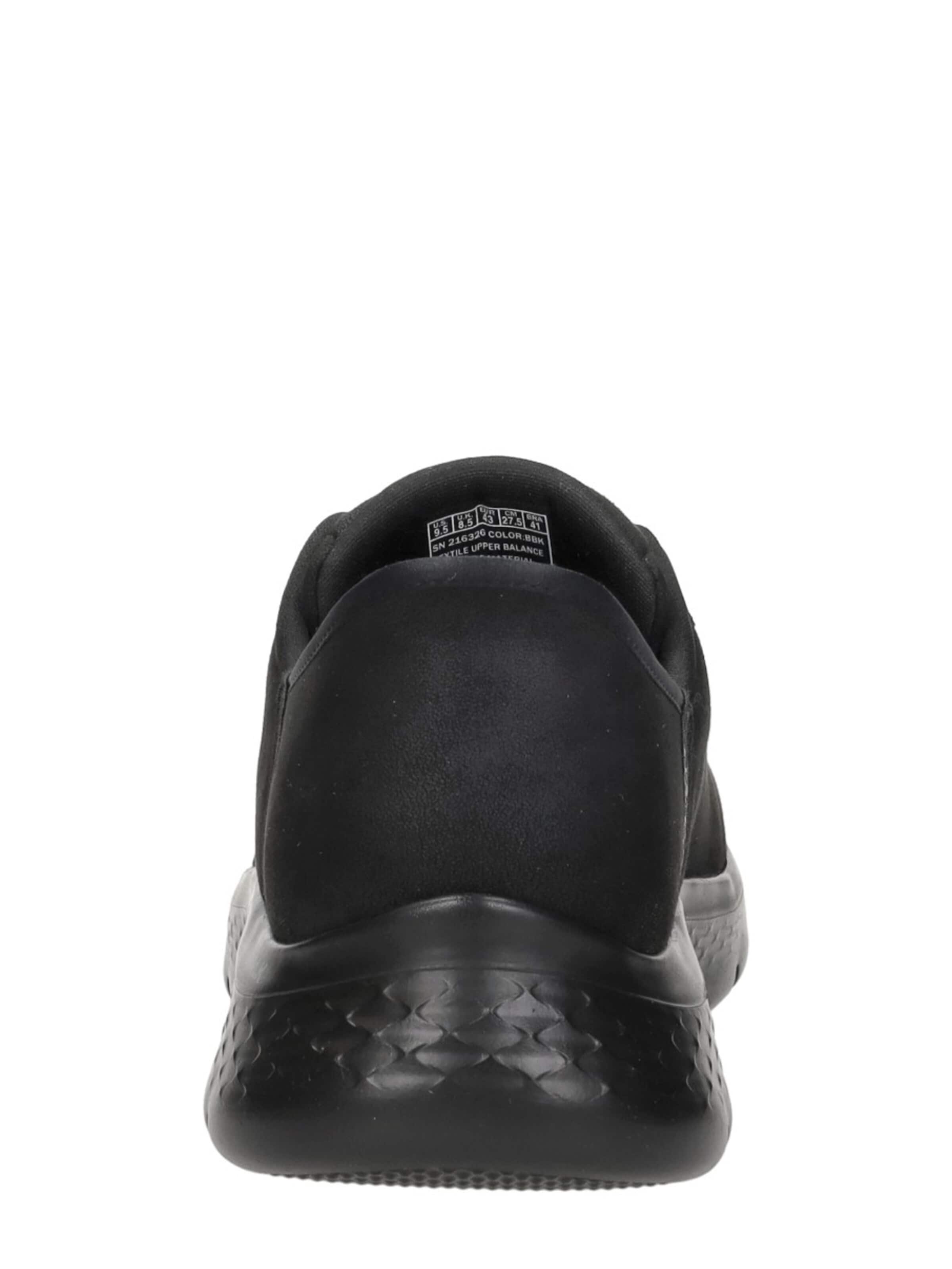 SKECHERS Platform trainers 'Slip-Ins: Go Walk Flex' in Black