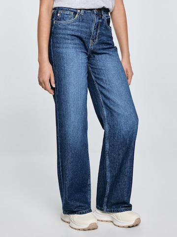 BIG STAR Wide leg Jeans 'Natalie' in Blue