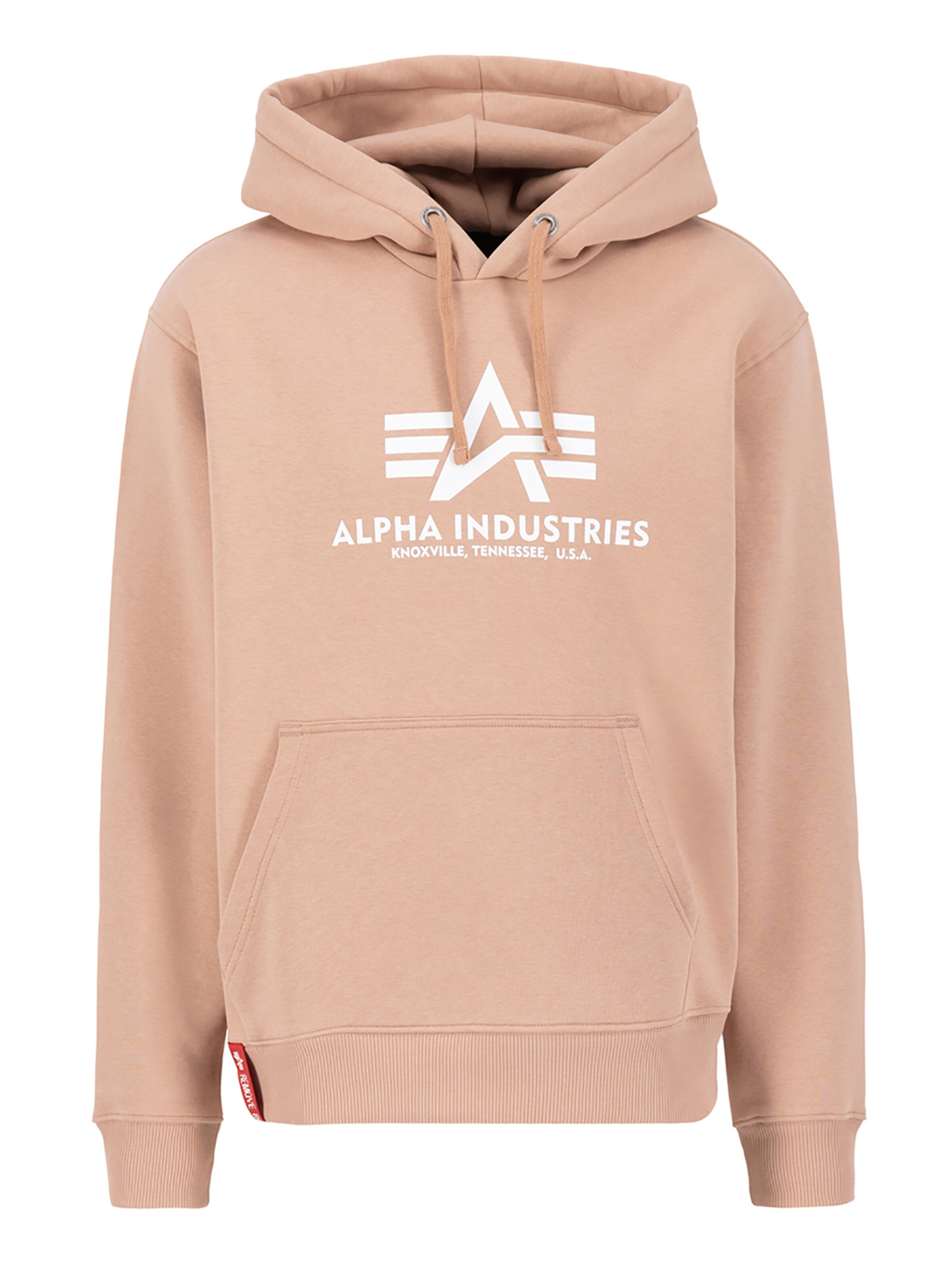 ALPHA INDUSTRIES Sweatshirt 'Basic' in Orange: front