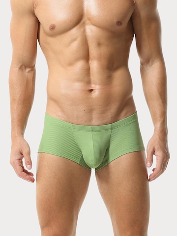TAUWELL Boxer shorts in Green: front