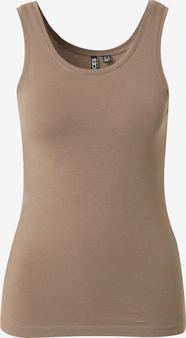 Haut 'Sirene' PIECES en marron : devant