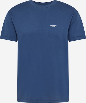 Abercrombie & Fitch Shirt in Blauw: voorkant