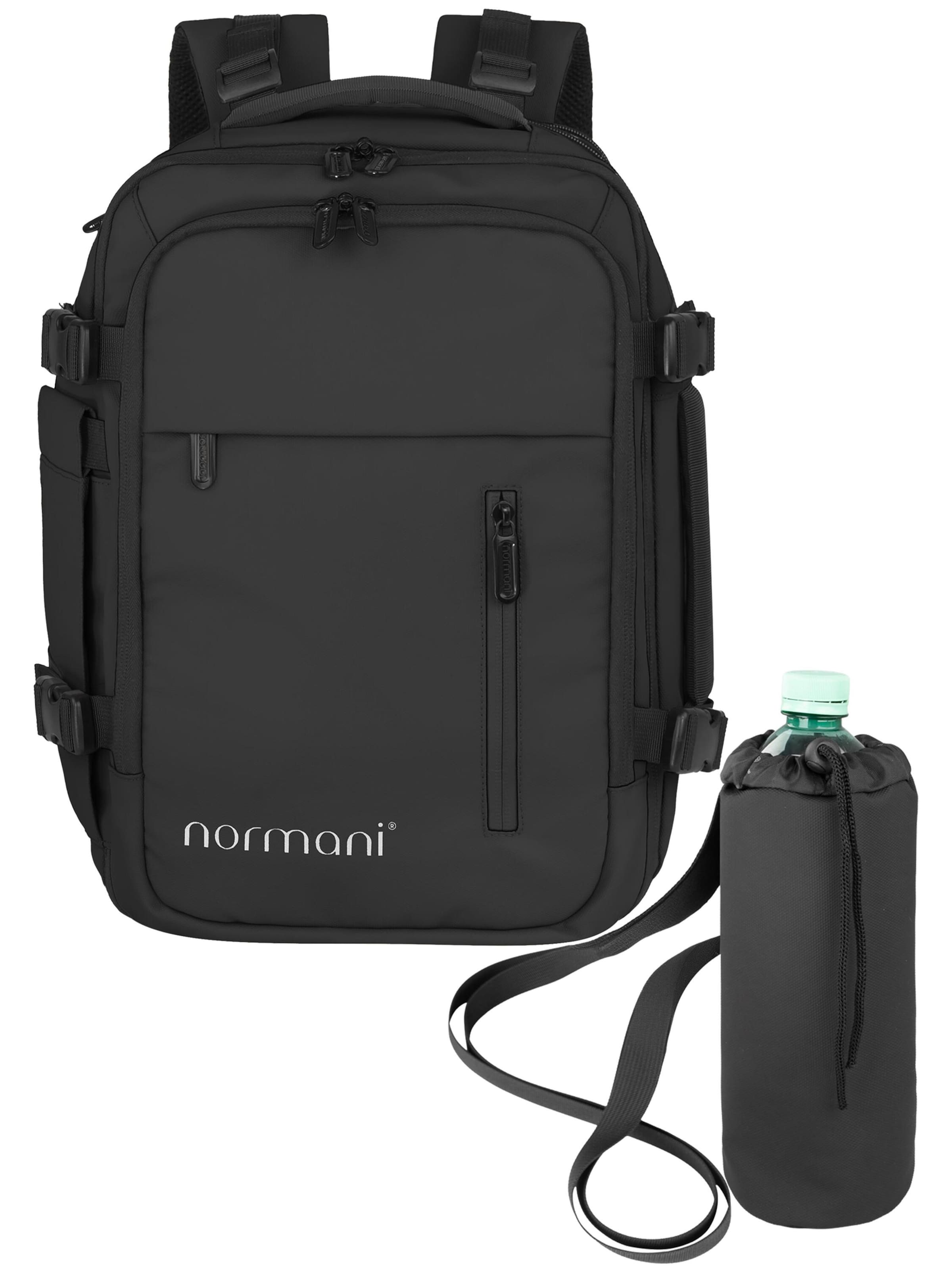 Sac à dos 'Nikaho' normani en noir : devant