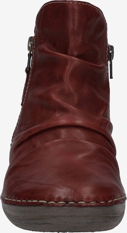 JOSEF SEIBEL Ankle Boots in Red