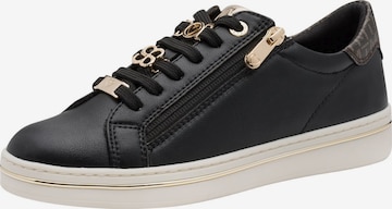 Baskets basses MARCO TOZZI en noir : devant