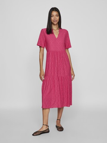 Robe 'VIRUDA' VILA en rose : devant