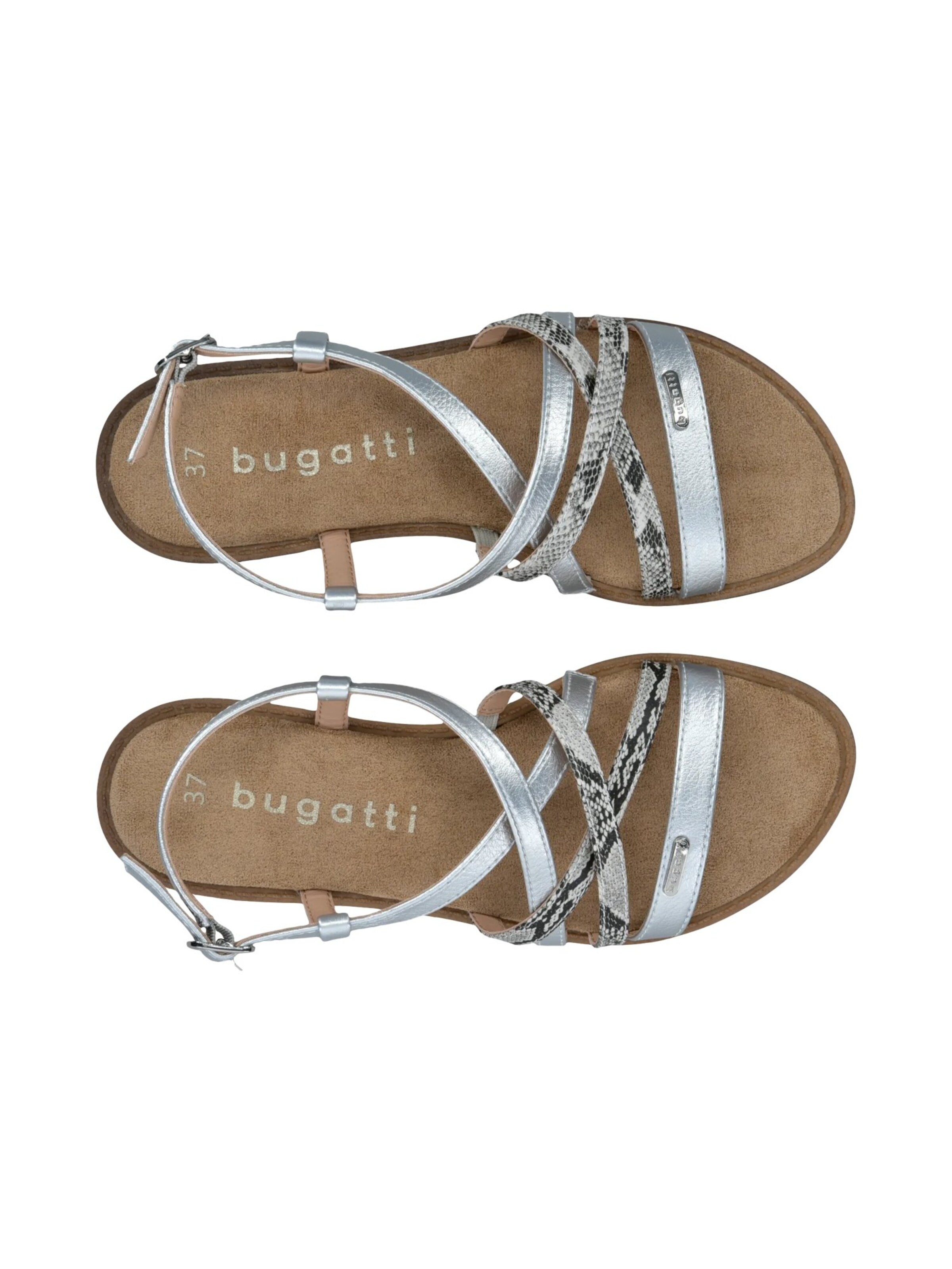 bugatti Sandals in Silver