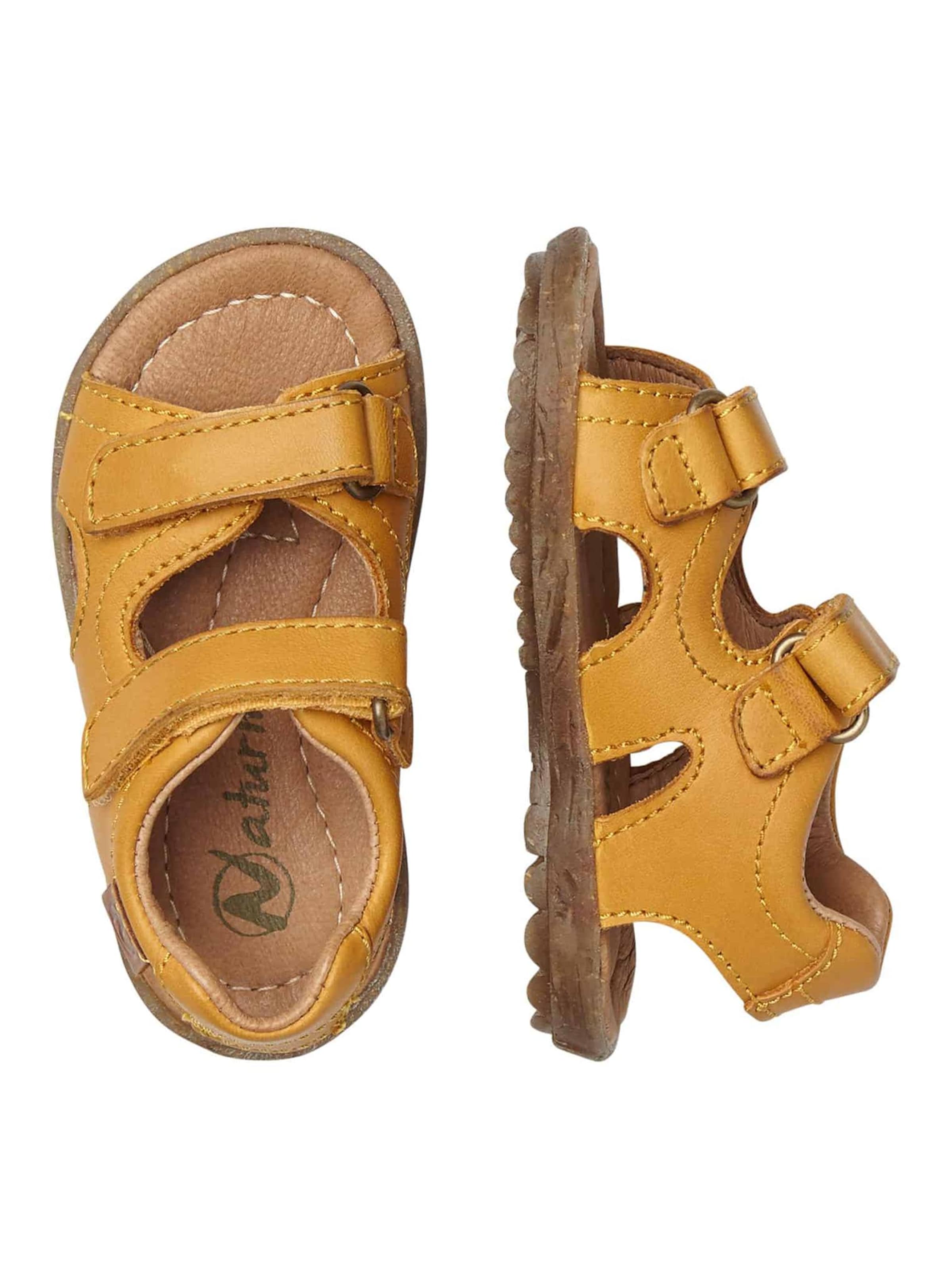 NATURINO Open schoenen 'SKY' in Oranje