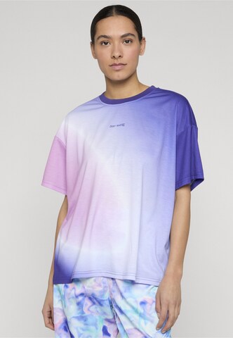 Just Rhyse T-Shirt 'Dive' in Lila: Vorderseite