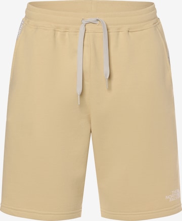 THE NORTH FACE Workout Pants in Beige: front