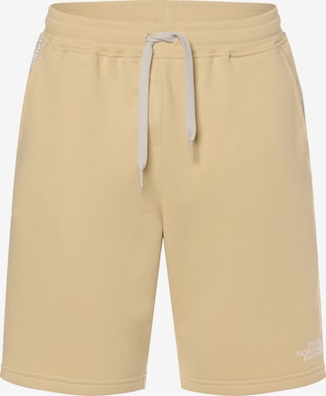 THE NORTH FACE Regular Sporthose in Beige: predná strana