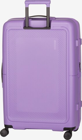 American Tourister Trolley 'Dashpop Spinner 77 EXP' in Lila