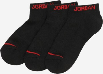 Chaussettes Jordan en noir : devant