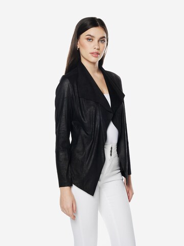 KOROSHI Prechodná bunda - Čierna