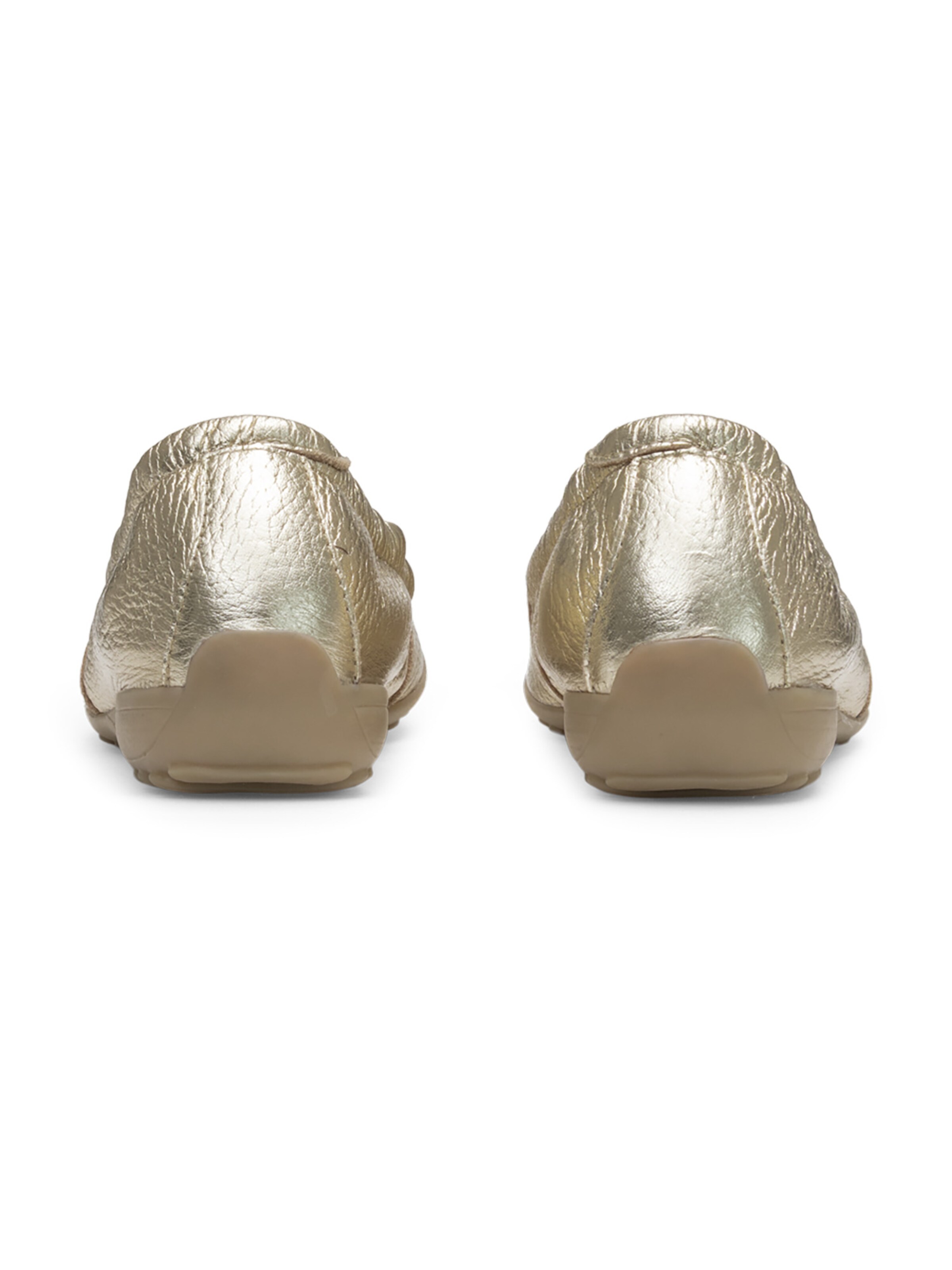 VITAFORM Moccasins in Gold
