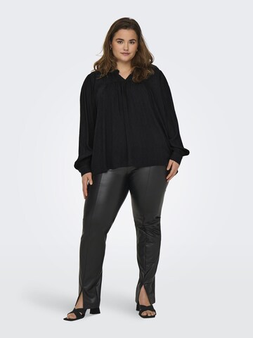 ONLY Carmakoma Bluse in Schwarz